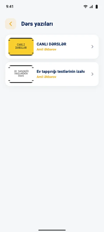MHM Kurs — Dərs yazıları